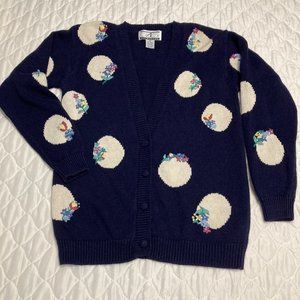 Vintage Navy Cardigan * Never Worn